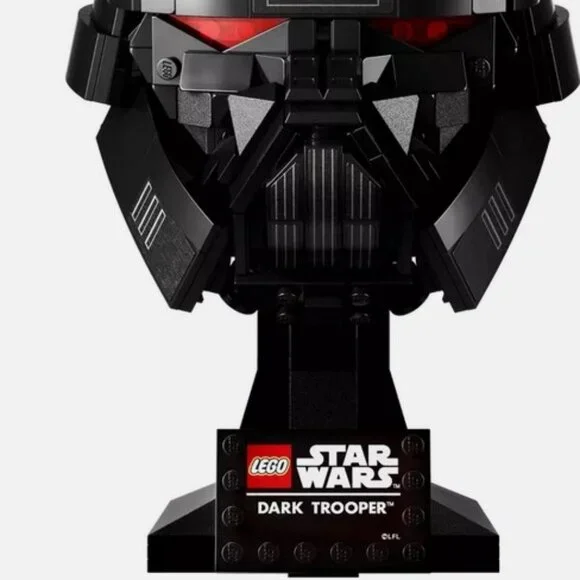 New Sealed Lego Star Wars Dark Trooper Helmet Retired & Collectible Set 75343 - Picture 8 of 10